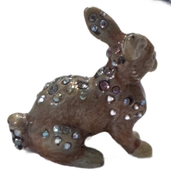 Jay Strongwater Miniature Bunny Rabbit Jeweled Figurine
5037 - Picture 5 of 5